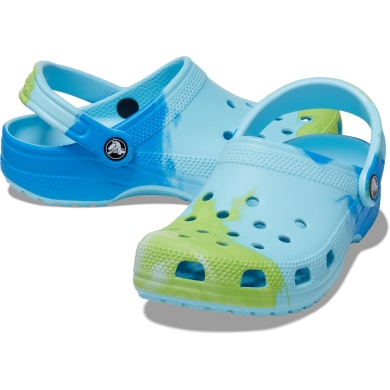 Crocs Sandale Classic Ombre Clog arcticblau/multi Damen - 1 Para